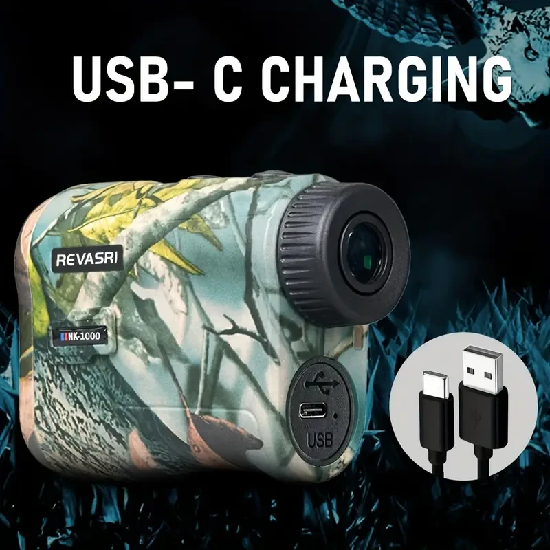 REVASRI 1000m Laser Distance Meter for Hunting & Outdoor Sports