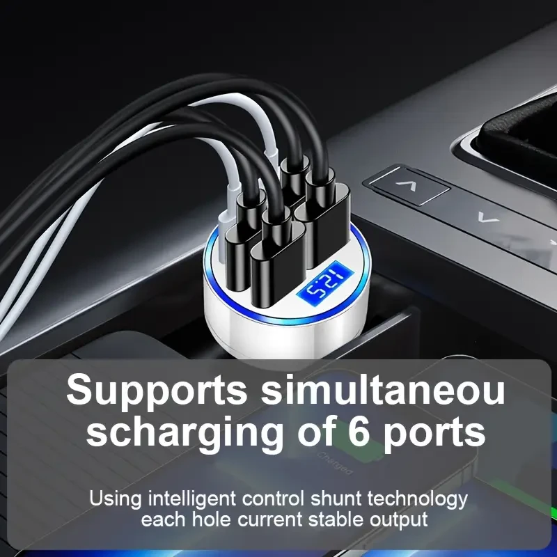 Yixingjia New Model 4USB Car Charger