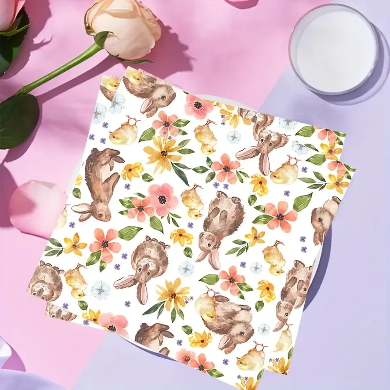 Easter Bunny Themed Tissue Paper