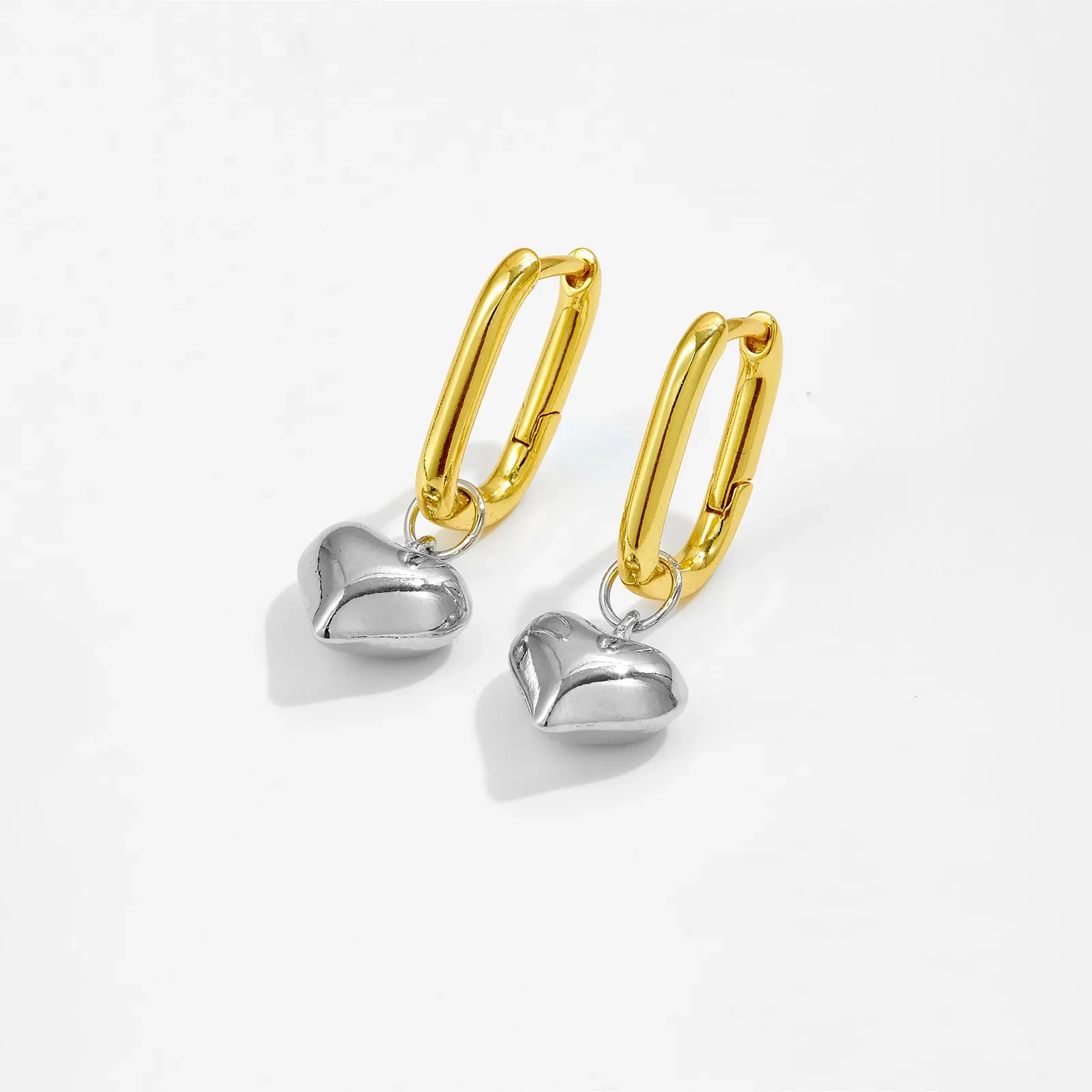 Love Pendant Simple All-match Classic Earrings