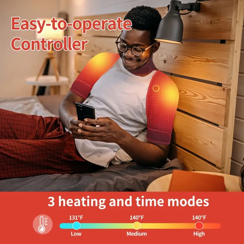 USB-Powered Heating Shoulder & Neck Warmer