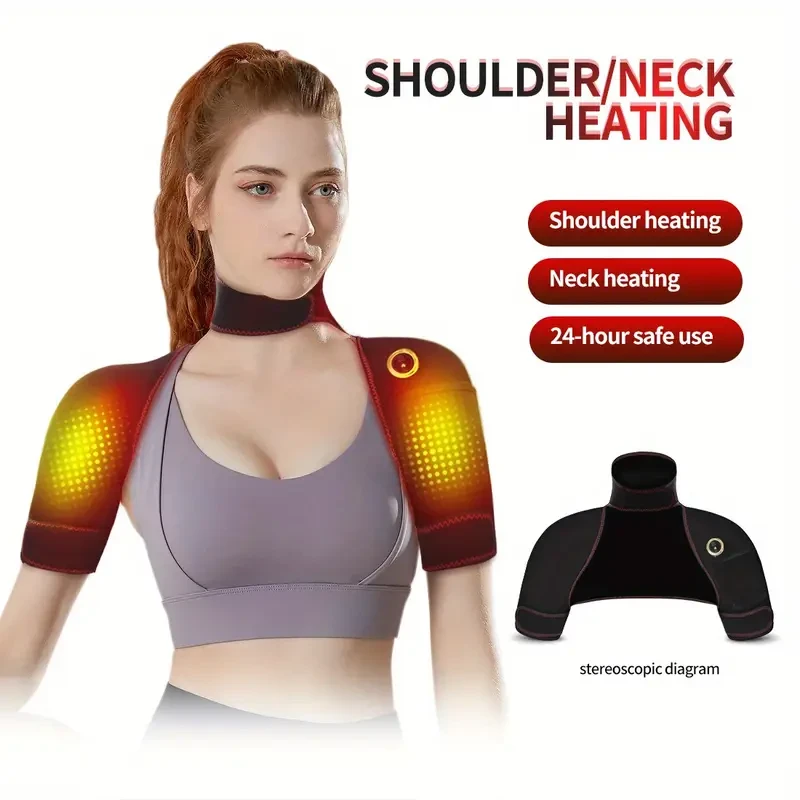 USB-Powered Heating Shoulder & Neck Warmer