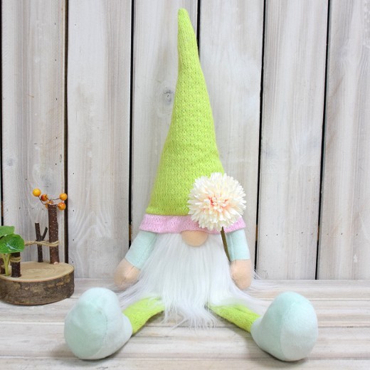 Home Decoration Faceless Doll Green