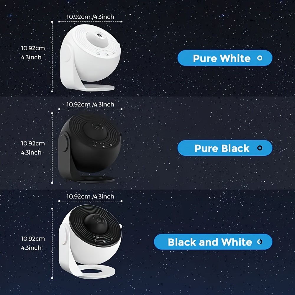 Star Projector Lamp with 13 Films Creative LED Starry Sky Night Light, Tabletop Indoor Dynamic Galaxy Projector, Touchpad Controlled, USB Powered, Non-Waterproof, for Home Atmosphere Decor