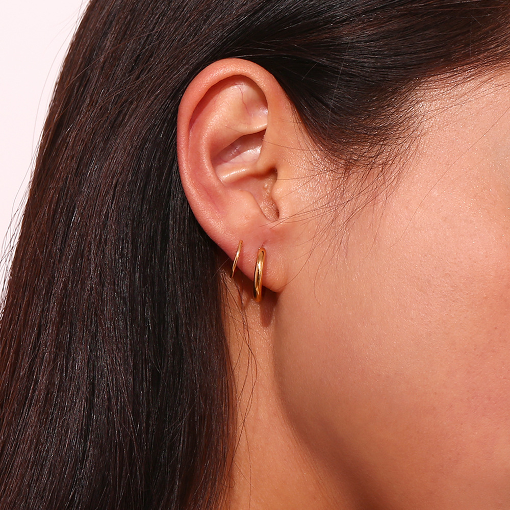 Women's Fashion Simple Double-layer Winding Earrings