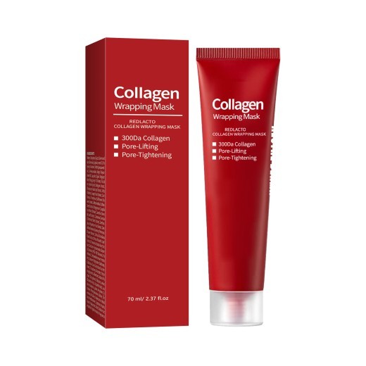 Red Lactic Acid Collagen Mask Brightening And Moisturizing