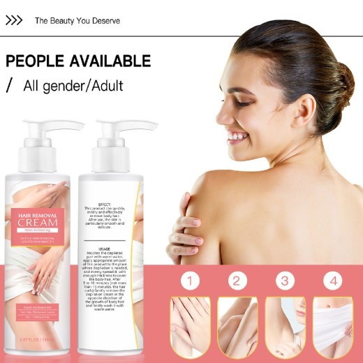 Depilatory Cream Gentle Body Quick Hair Removal