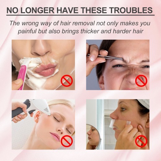 Gentle And Non-irritating Cleansing Women's Face Fast Depilatory Cream