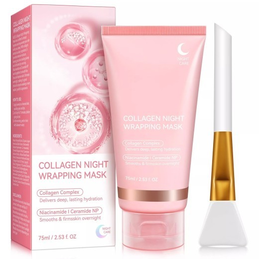 Collagen Night Packaging Facial Mask