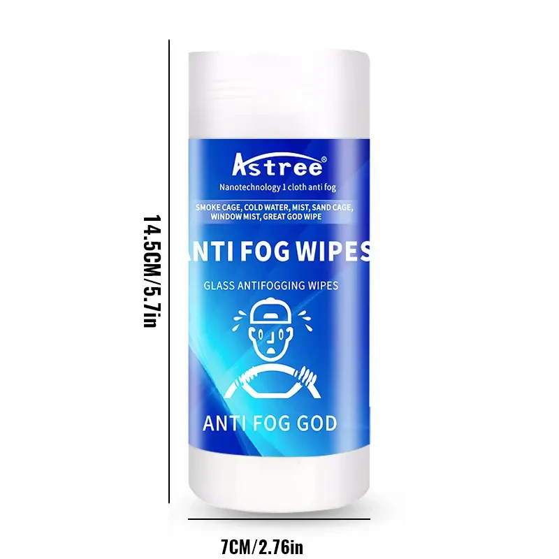 HD Anti-Fog Windshield Wipes - Instant Fog Removal for Crystal Clear Vision