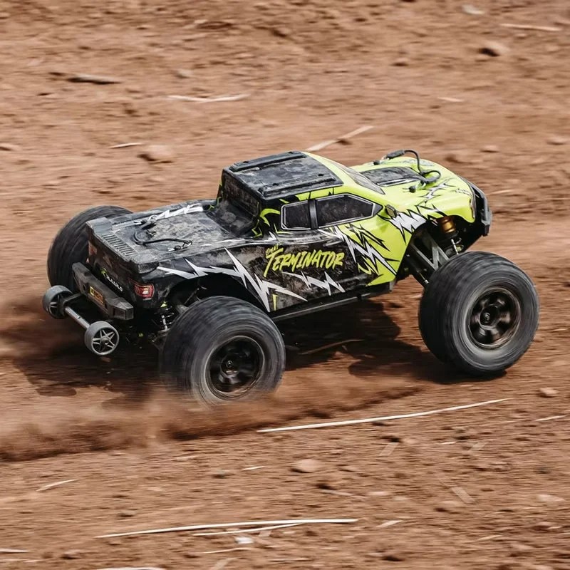 RC Cars RZ001 Monster Truck Omnipotent Terminator 4WD 1:10 Brushless Electric Off-Road RC Toy Car