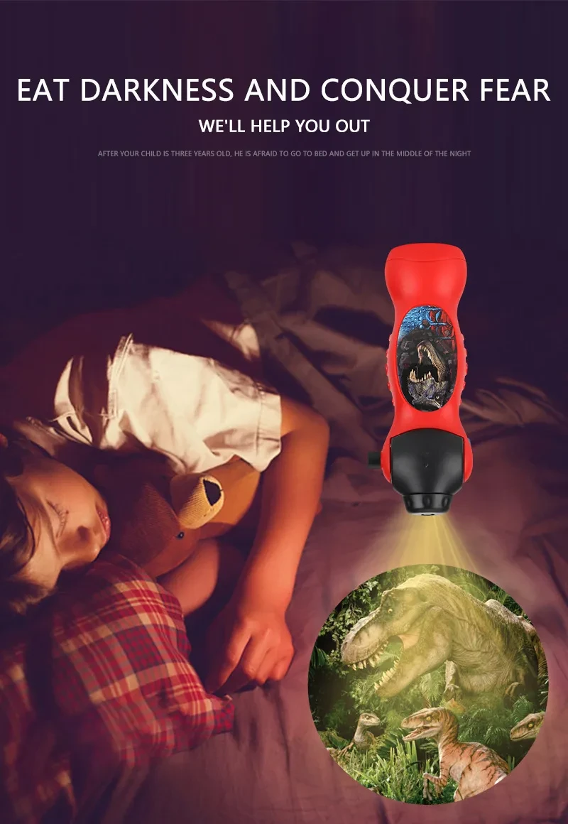 Projection flashlight toy