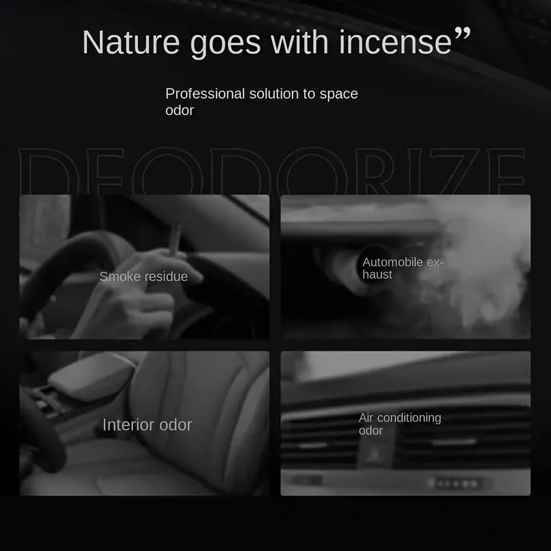 Solar-Powered Car Aromatherapy Diffuser