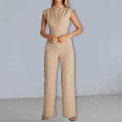 Fashion Women's New Solid Wide Leg Pants