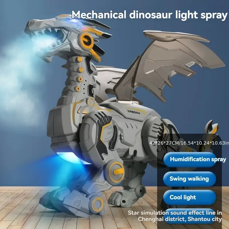 Realistic Electric Dinosaur Toy with Moving Legs