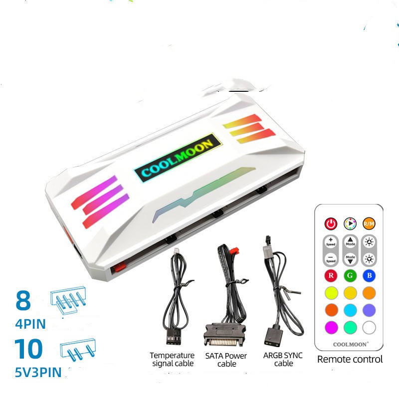 Motherboard Synchronous Cpu Cooling Water Cooling Fan