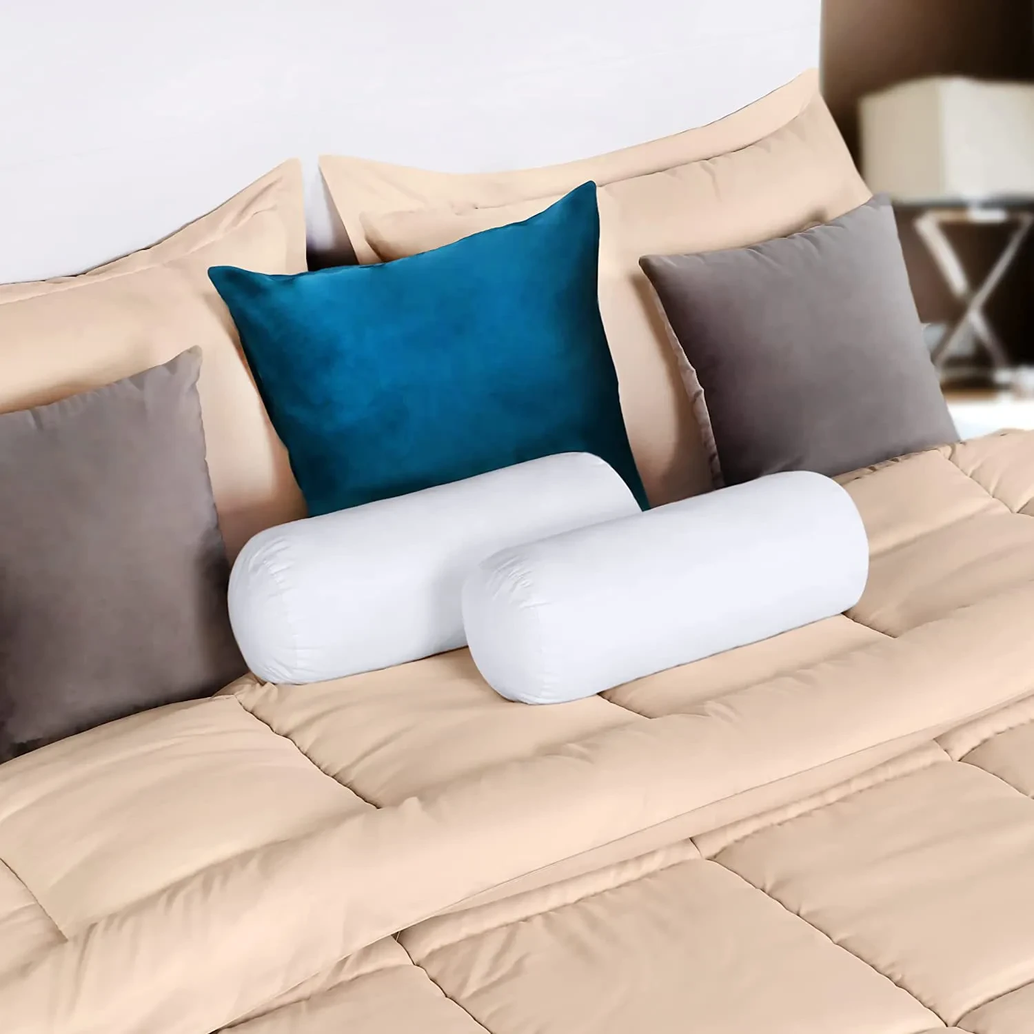 Cylindrical Beauty Cervical Candy Waist Relax Car Knee Pillow