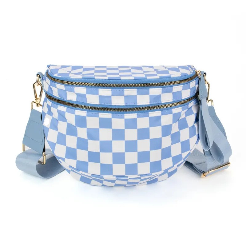 ashionable All-match Oxford Cloth Large Capacity Waist Bag
