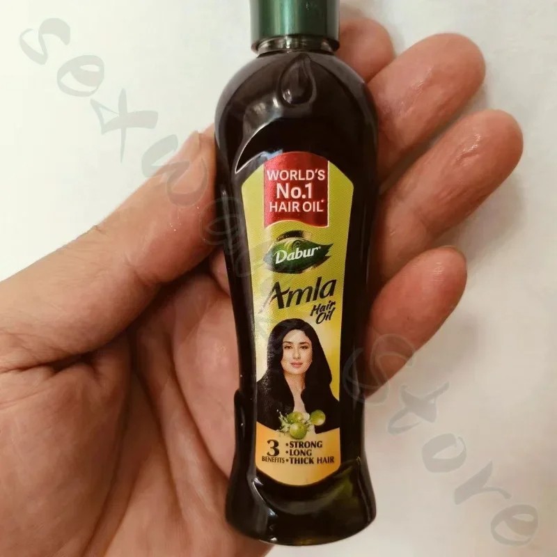 Dabur Amla Hair Oil Nourishing Indian Gooseberry Oil for Black, Smooth, and Healthy Hair, 180ml