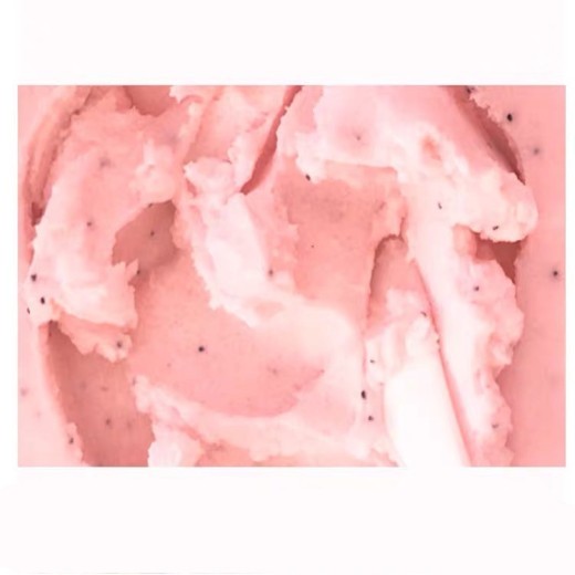 Half acre of flower field nicotinamide ice cream scrub