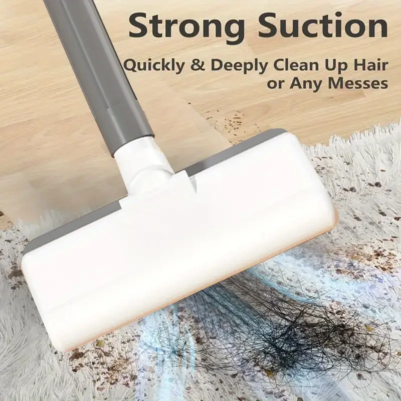 JKUOO Cordless Vacuum Cleaner with Adjustable Length