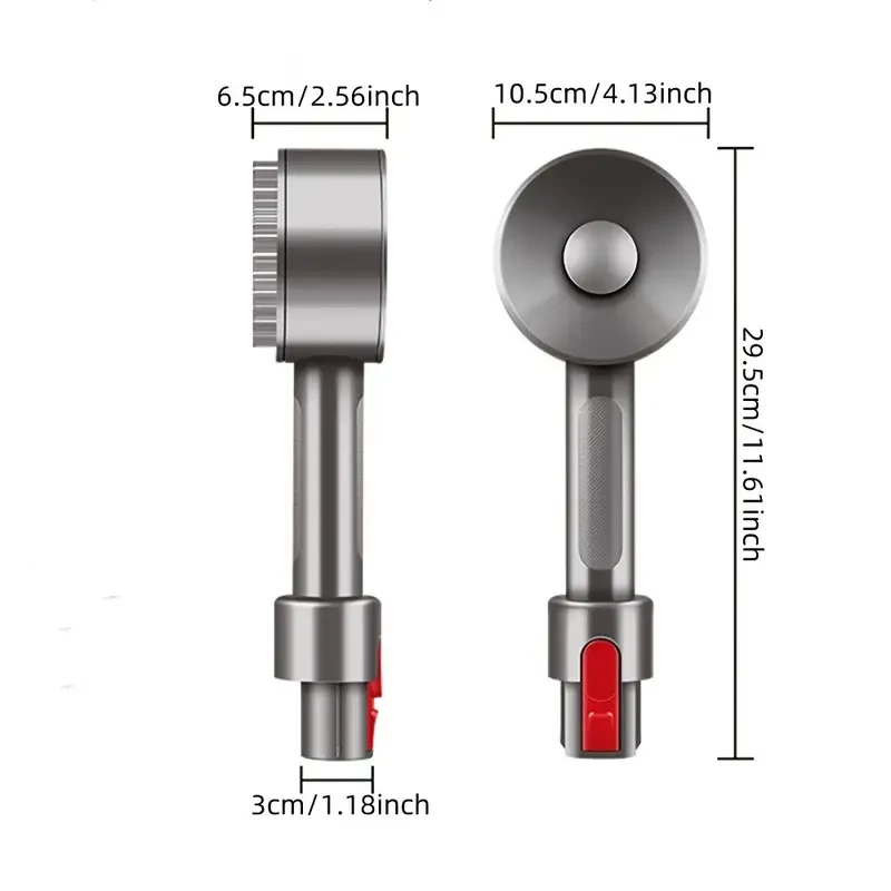 1pc PetPro ABS Round Pet Hair Remover Brush for Dyson V7 V8 V10 V11 V15