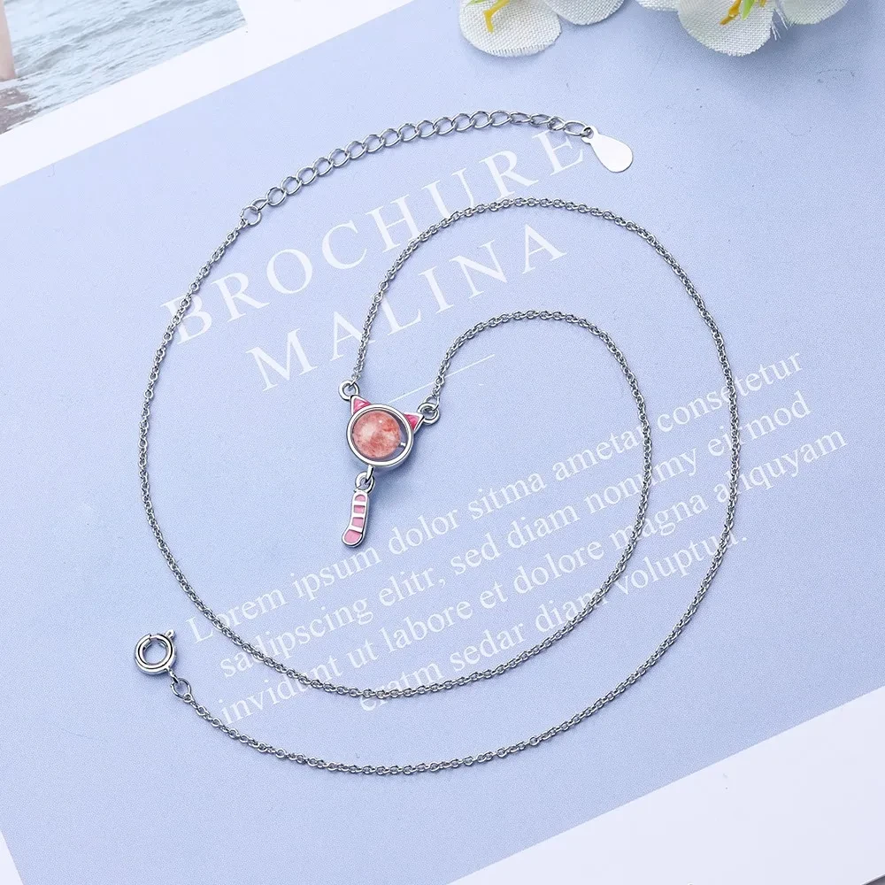 Women's Cute Short Clavicle Chain Pendant Necklace