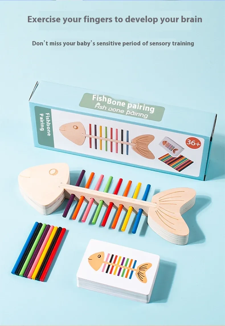 Color Cognitive Pairing Baby Early Education Fine Motor Training Toys