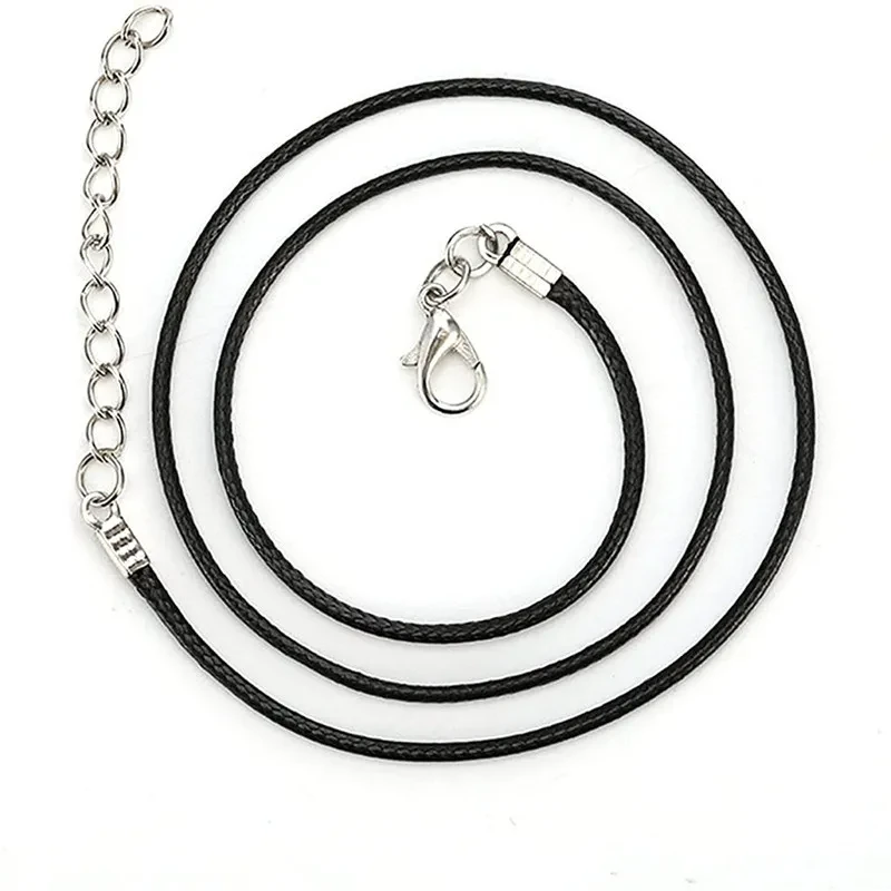 Creative Angel And Demon Couple Retro Necklace Leather Cord Charm Magnet