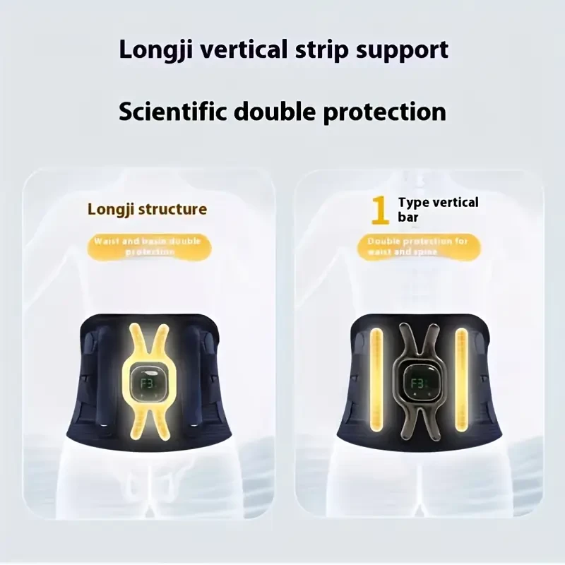 Graphene Hot Waist Massager with Digital Display