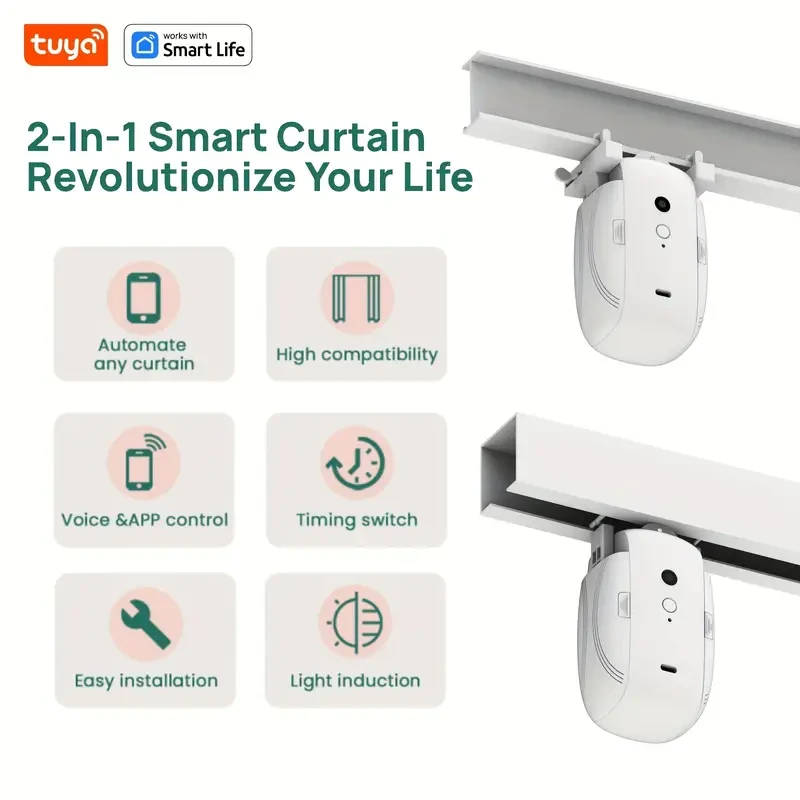 Tuya Smart Wi-Fi Curtain Controller