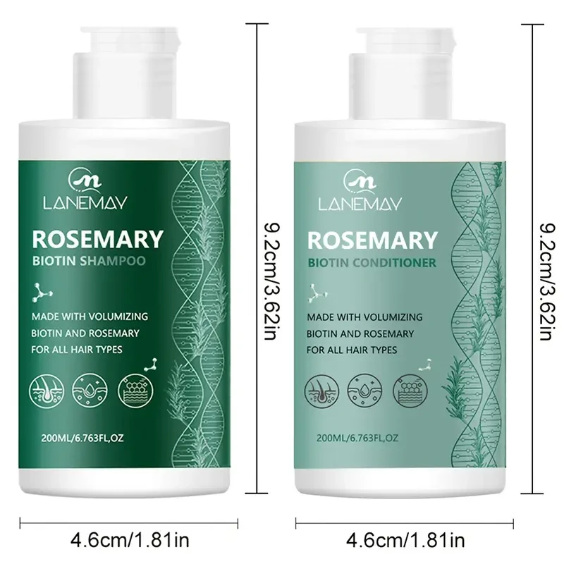 Rosemary & Biotin Shampoo And Conditioner Set