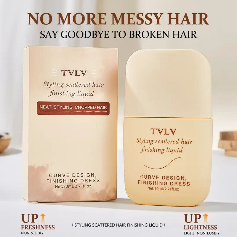 TVLV Hair Finishing Dress Stick with Built-In Comb