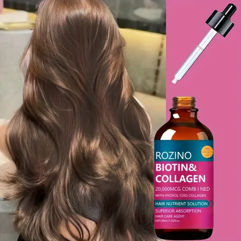Biotin collagen hair care essential oil