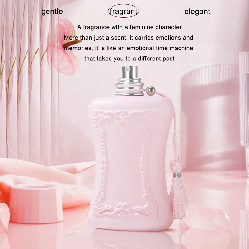 75ml Original High-Quality Women's Perfume  Rose Eau De Parfum