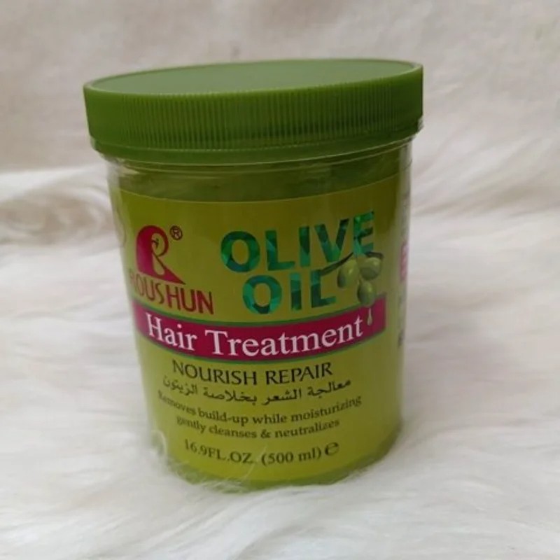 500ml Olive Oil Hair Treatment Conditioner Olives Hair Mask for Deep Hydration and Repair