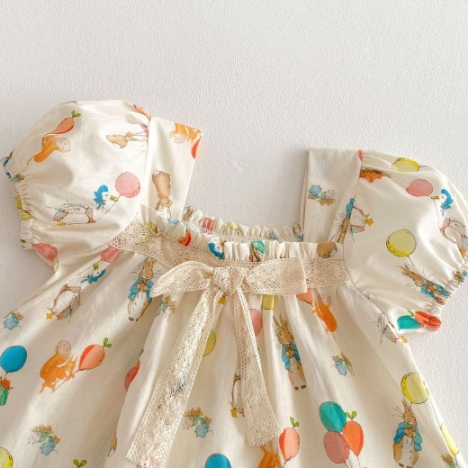 Girls Super Cute Suit Summer 0-5 Years Old Baby Girl Two-piece Suit