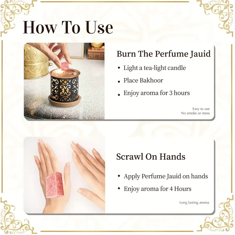 WARD E TAIF Arabic Non-Alcoholic Perfume Jamid