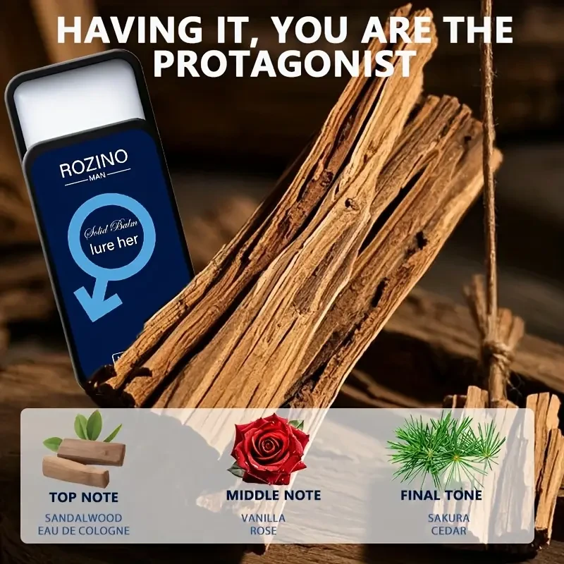 ROZINO for Man Solid Perfume