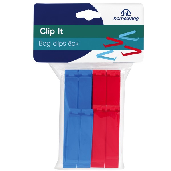 Bagclips Pack 8  - Homeliving