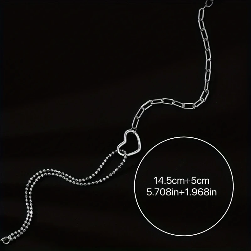 Elegant 925 Sterling Silver Plated Link Bracelet - Perfect for Casual Attire and Special Occasions