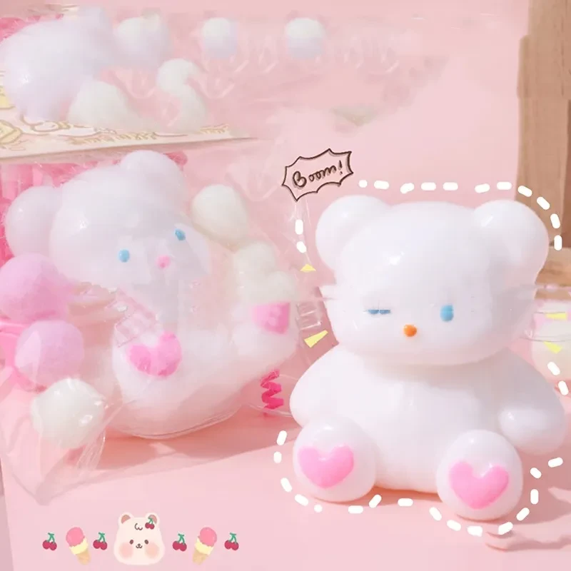 Cute Bear Love Bear Squeezing Toy Decompression Toy