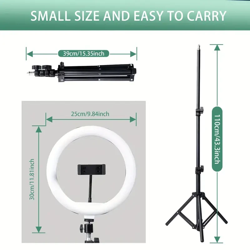 ZOMEI 25.4cm Ring Light