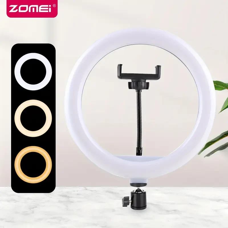 1pc ZOMEI 10 Inch LED Ring Light with USB