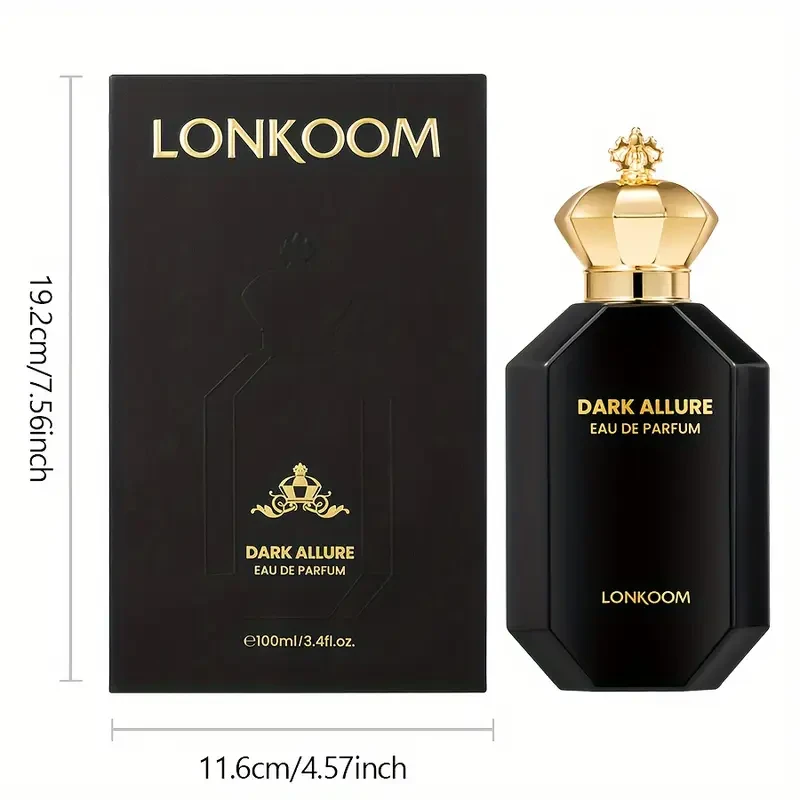 LONKOOM Dark Allure Eau de Parfum for Men