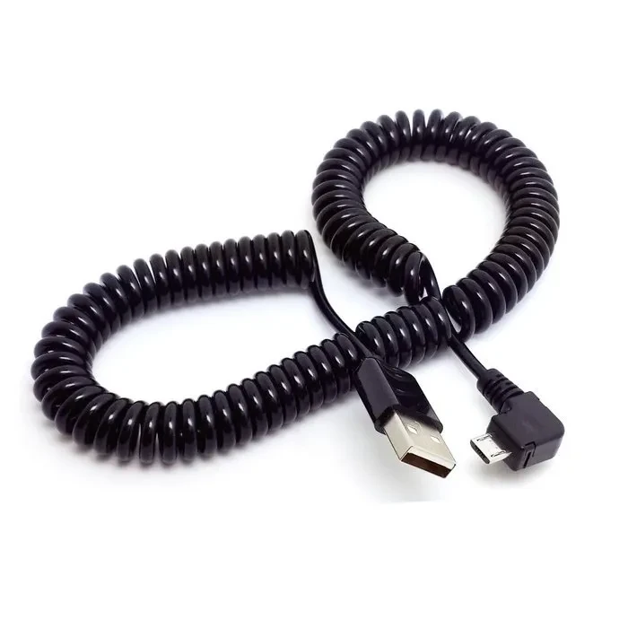 Elbow Telescopic Spring For Android Data Cable