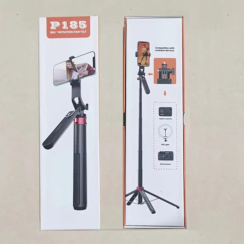 1pc HKXYK 72" All-in-One Extendable Selfie Stick Tripod