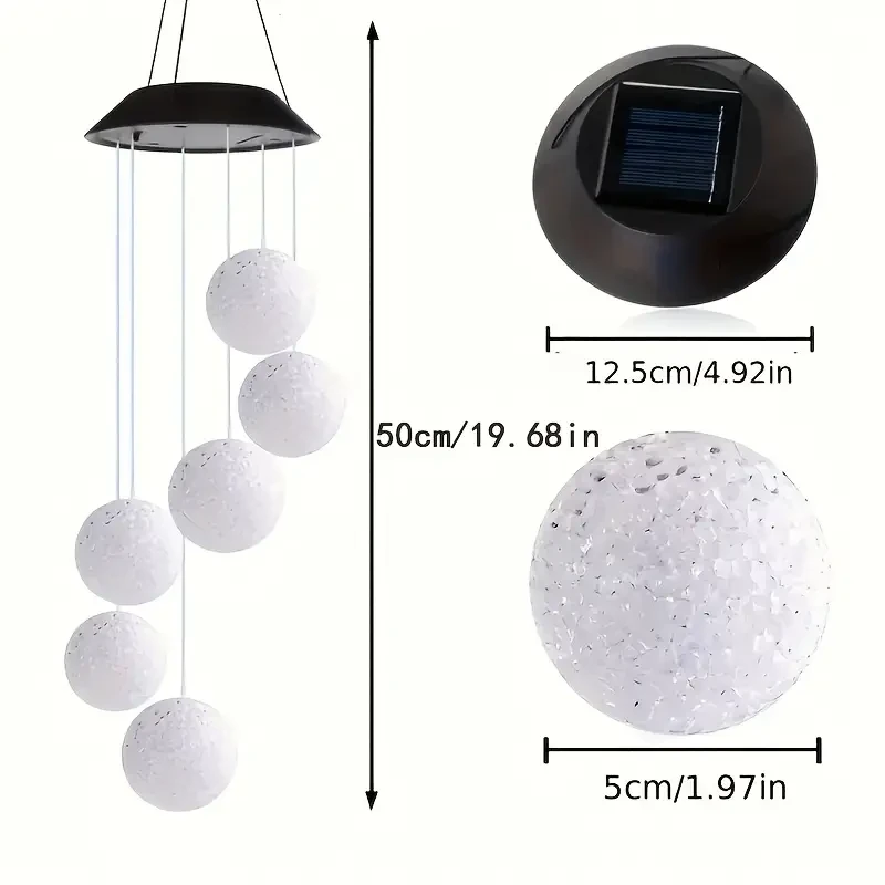 TONYEST Solar-Powered Outdoor Decorative Lights