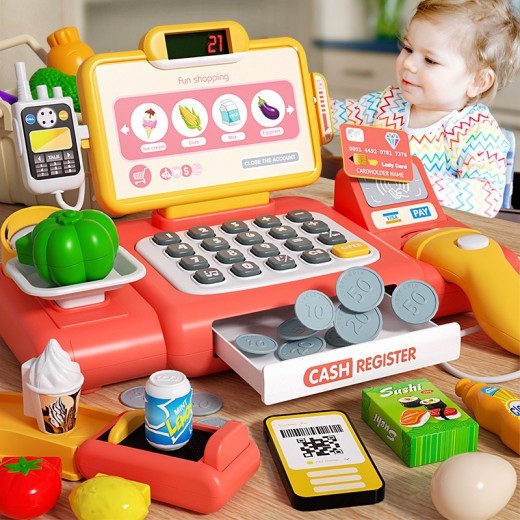 Intelligent Recognition Cash Register Language Broadcast Children's Toy Gift