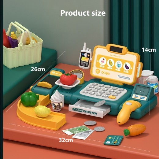 Intelligent Recognition Cash Register Language Broadcast Children's Toy Gift